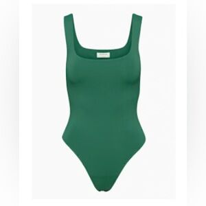 Aritzia Babaton Emerald Green bodysuit
